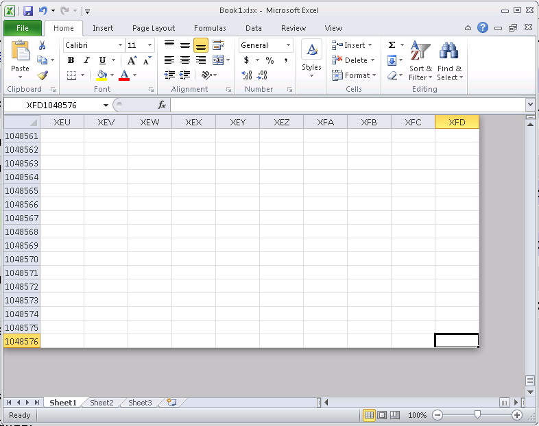 Конец таблицы Excel. Да-да, он существует невероятное, прикол, теперь ты видел всё, юмор