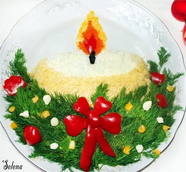 Супер красивые новогодние блюда!