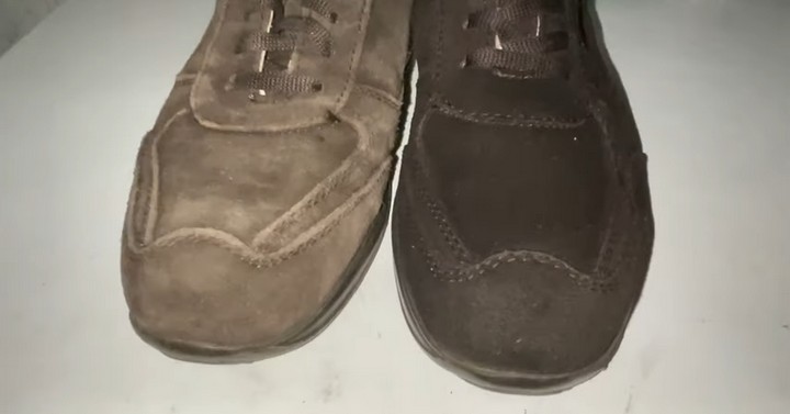 Как вернуть  первоначальное состояние замшевой обуви