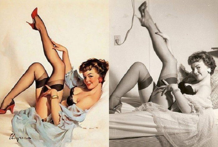 Pin-Up-девушки и их реальные прототипы. Pin-Up-девушки и их реальные прототипы.