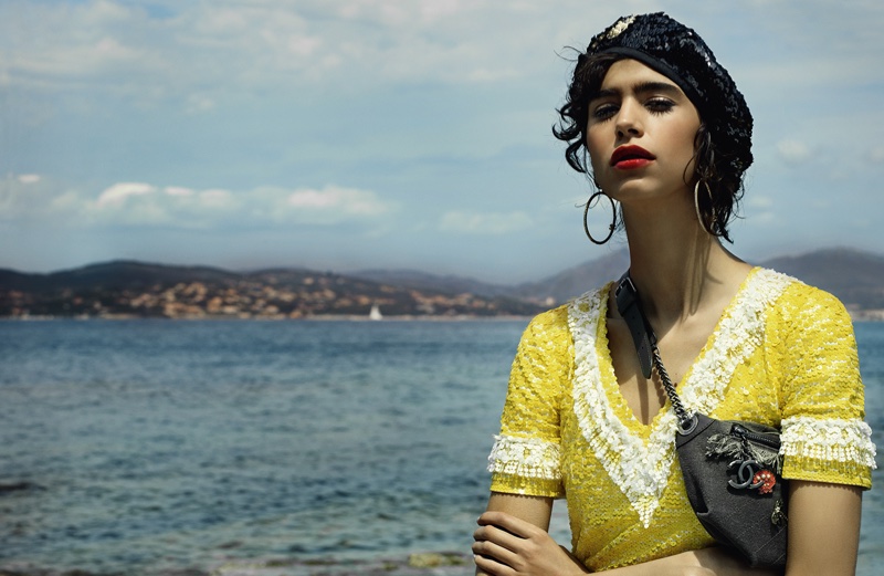Рекламная кампания круизной коллекции Chanel 2017 года