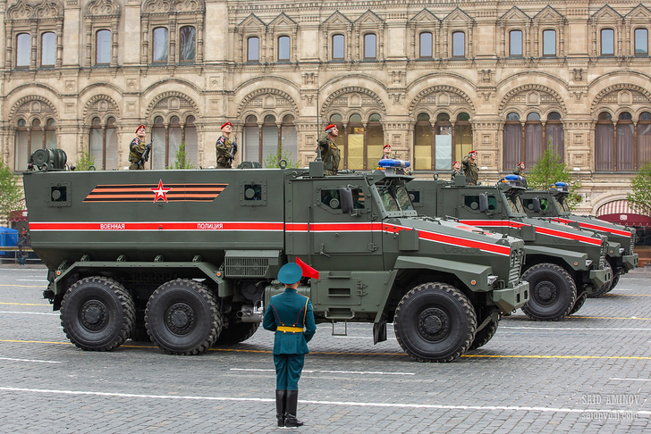 Техника на Параде Победы 9 мая 2019 года на Красной площади