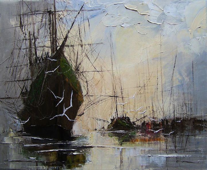 художник, Польша, пейзажи