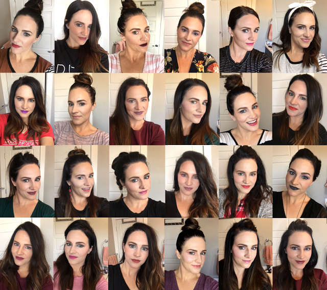 24 days, 24 lip colors NYX #lippiecountdown