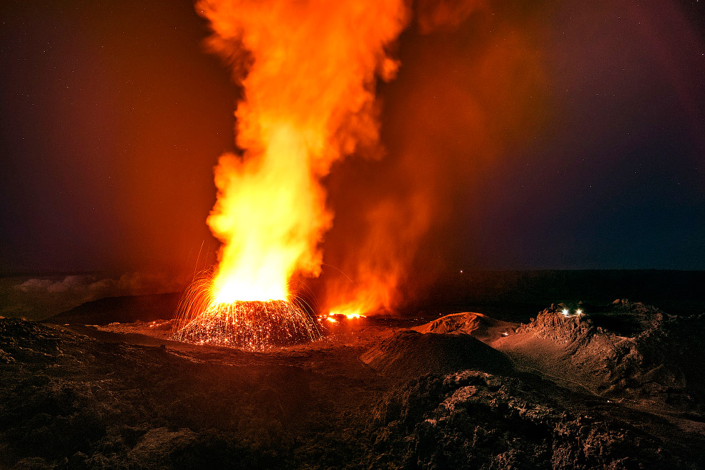 Вулкан Питон-де-ла-Фурнез во Франции: настоящие врата ада
