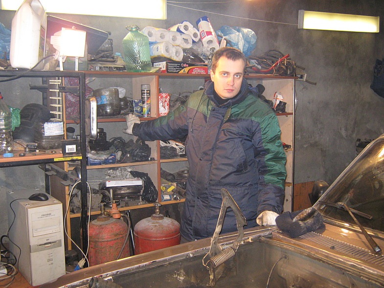 Установка АКПП на Волгу!