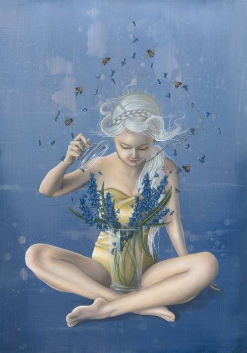 Волшебные цветы. Автор: Kari-Lise Alexander. Волшебные цветы. Автор: Kari-Lise Alexander.