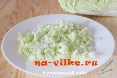 Салат из языка с пекинской капустой Салат из языка с пекинской капустой