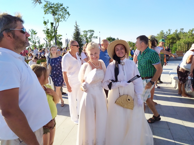 Открытие Матросского бульвара в Севастополе