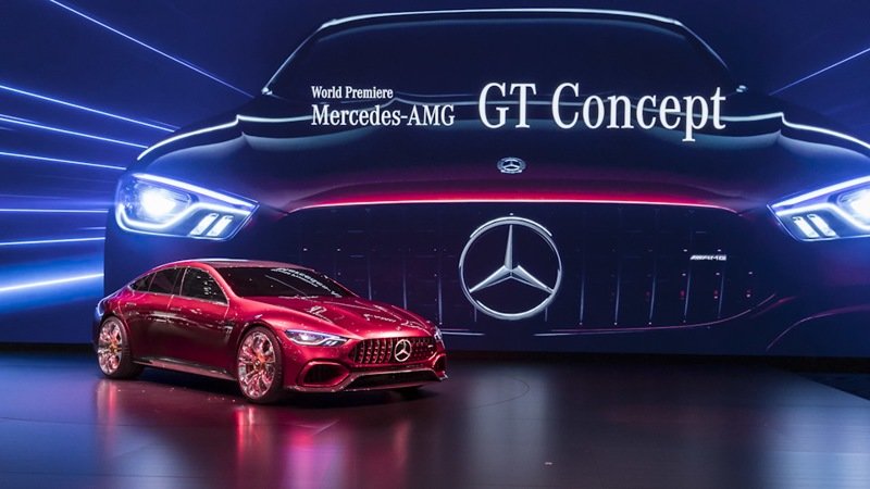 Mercedes-Benz -AMG GT Concept Mercedes-Benz -AMG GT Concept Женевский автосалон, автомобили, новинки