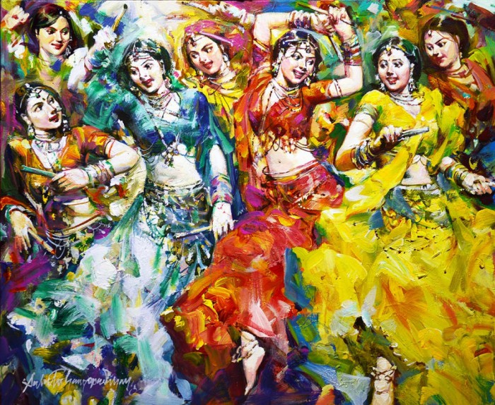 женские образы танец Subrata Gangopadhyay - 02