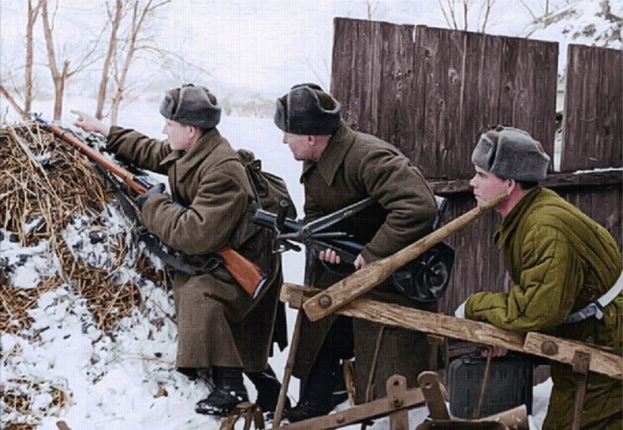 Колоритные фотографии, сделанные военкорами в дни Великой Отечественной
