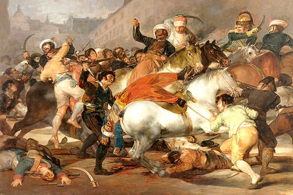 The Second of May 1808: The Charge of the Mamluks by Francisco de Goya (1814)