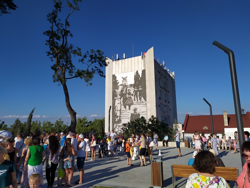Открытие Матросского бульвара в Севастополе