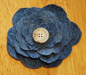 denim flower-tutorial