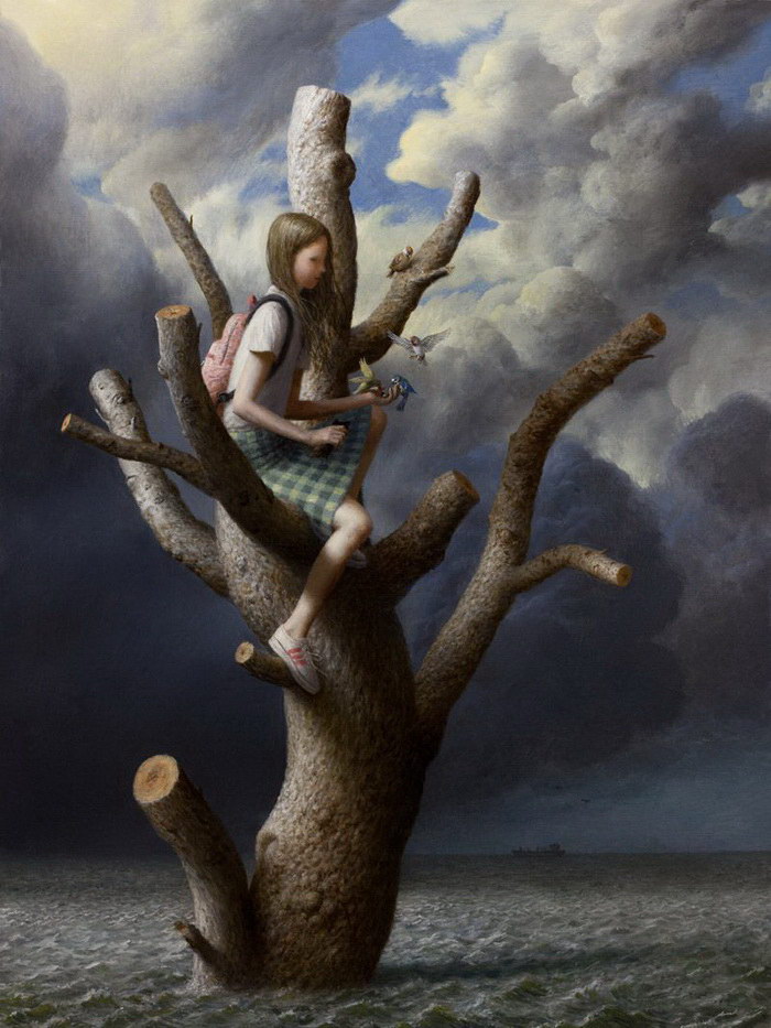 Меланхоличные иллюстрации Aron Wiesenfeld Меланхоличные иллюстрации Aron Wiesenfeld
