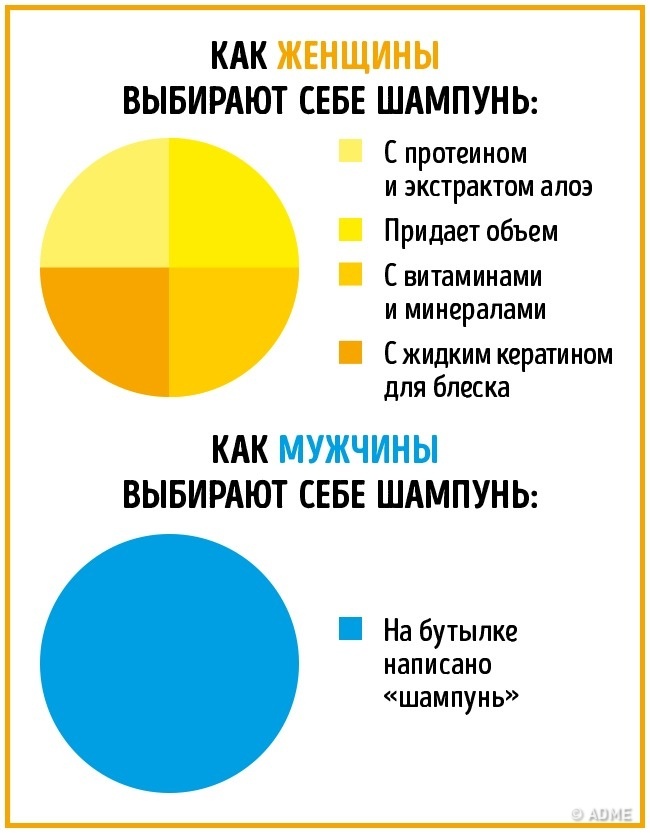 16 отличий мужчин и женщин в инфографике. :))) 16 отличий мужчин и женщин в инфографике. :)))