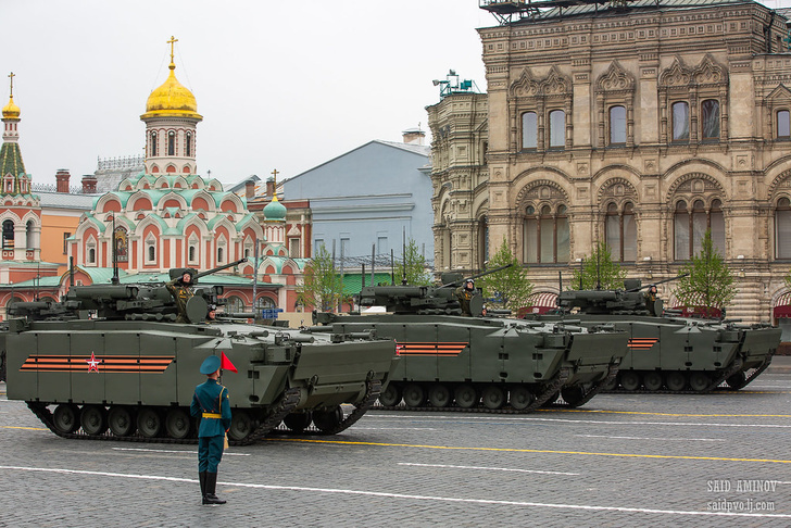 Техника на Параде Победы 9 мая 2019 года на Красной площади