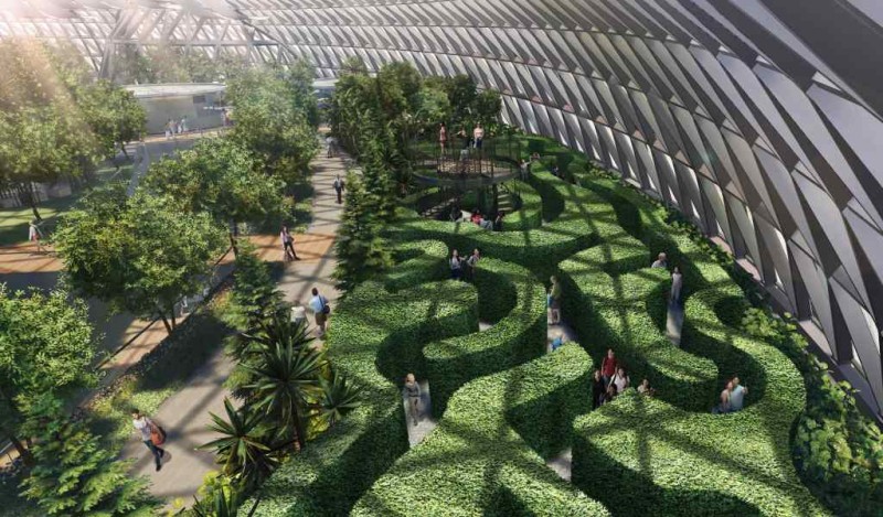 Jewel Changi Airport - потрясающий новый комплекс аэропорта в Сингапуре