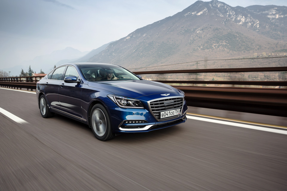 Смог ли обновленный Genesis G80 догнать «немецкую тройку»? Спойлер: нет. Фото 4