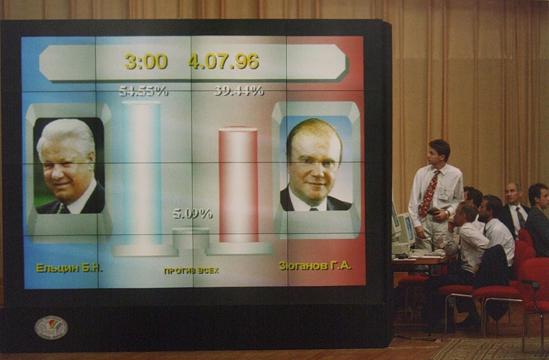 20 век в цвете: Россия в 1996 году. 20 век в цвете: Россия в 1996 году.