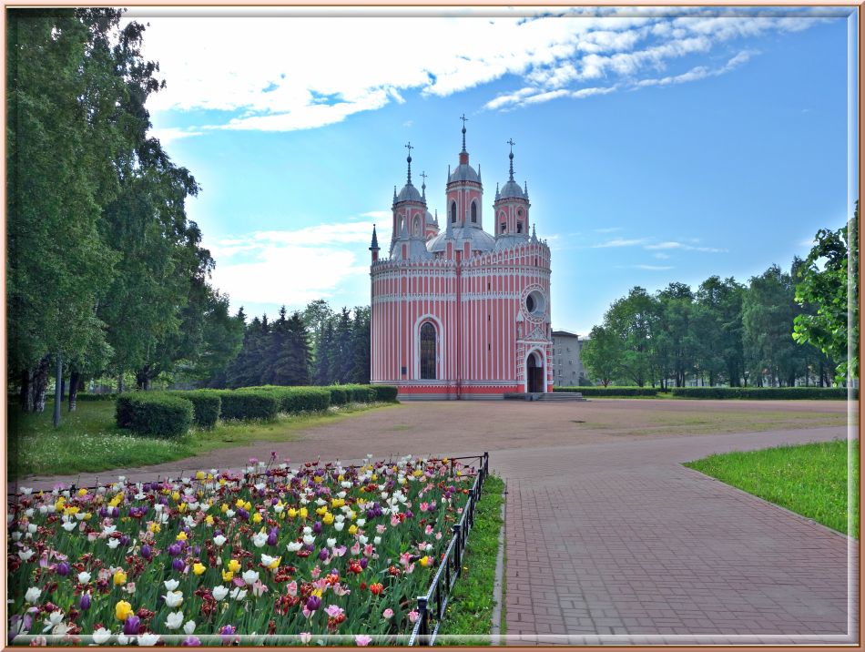 ЧЕСМЕНСКАЯ ЦЕРКОВЬ В ПЕТЕРБУРГЕ