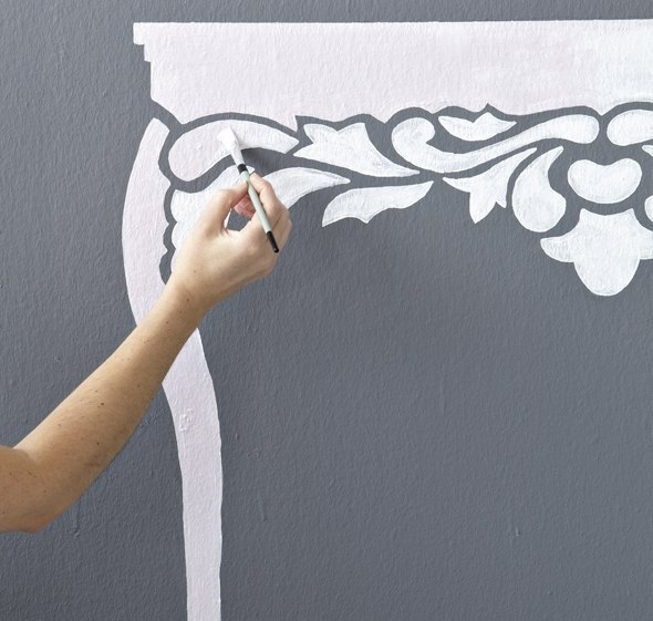 Декор: делаем из простой полки столик во французском стиле Декор: делаем из простой полки столик во французском стиле