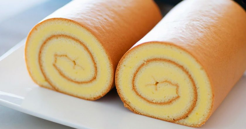 Рецепт нежного и вкусного бисквита для рулетов