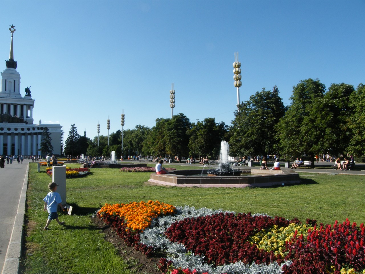 Выставка Достижения Народного Хозяйства. Прогулки по Москве. ВДНХ 2014