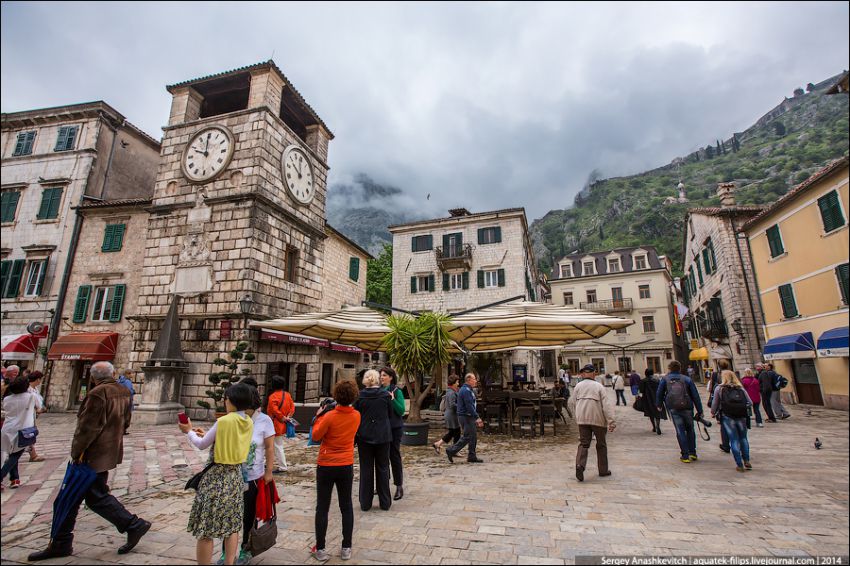 Уголок Средневековья в центре Европы Котор, черногория, путешествие