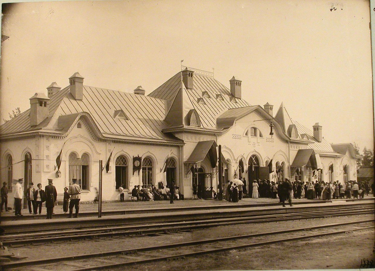 Вырица Императорский вокзал 1902