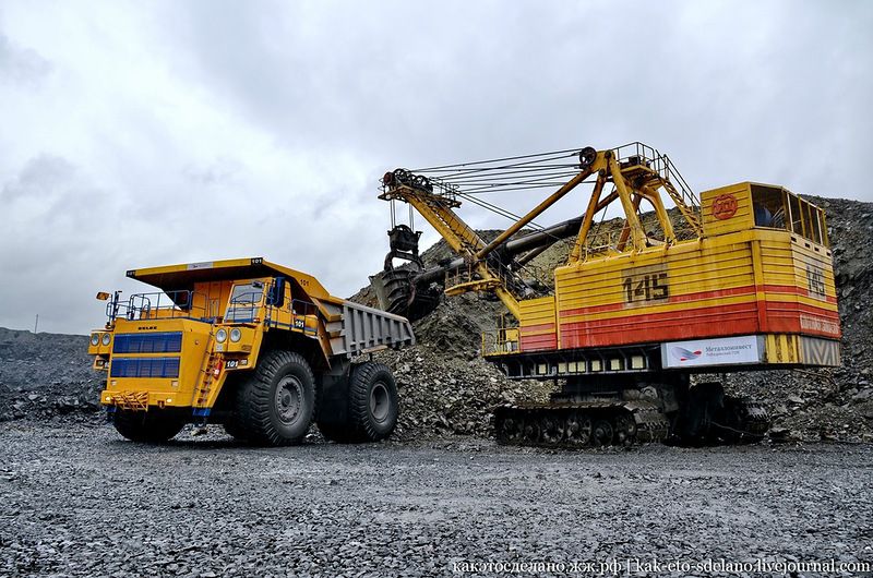 Добыча, металл, завод