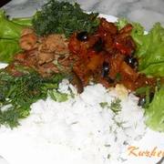 Свинина в пиве с овощами и ананасом