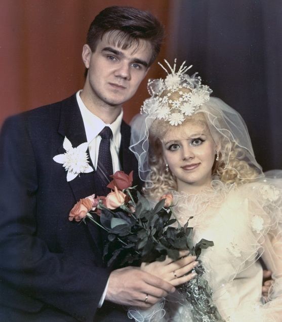 7. Наталья Рудова (певица) с мужем 7. Наталья Рудова (певица) с мужем СССР, свадьбы
