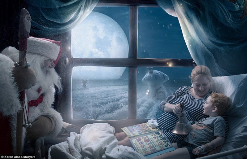 Артур, прикованный к кровати, оказался в мире, где нет боли дети, добро, рождество, сказка
