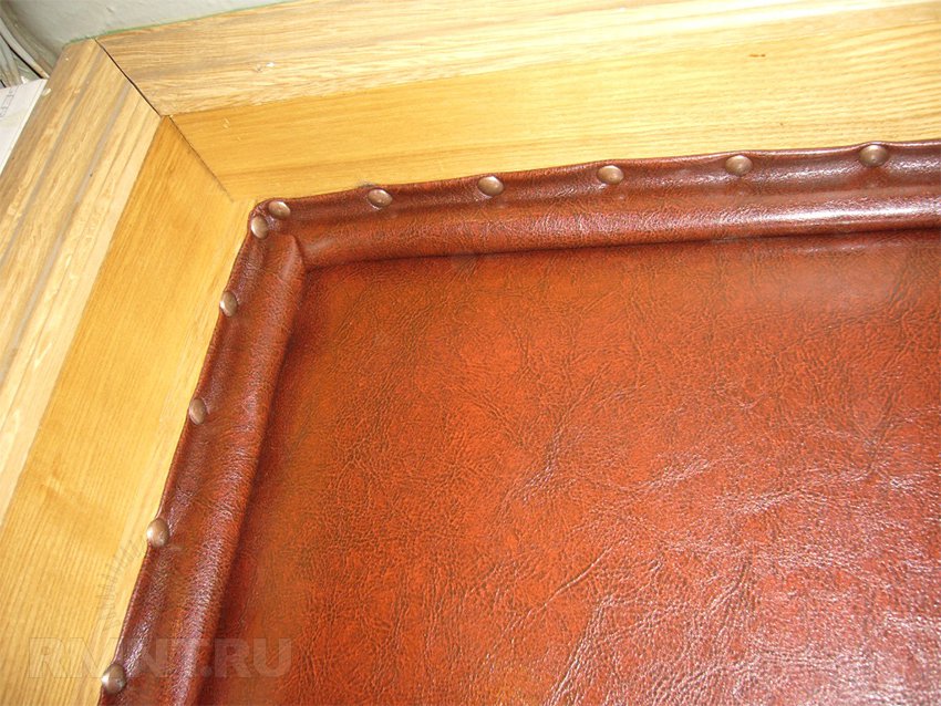 Обтянуть дверь дермантином своими руками