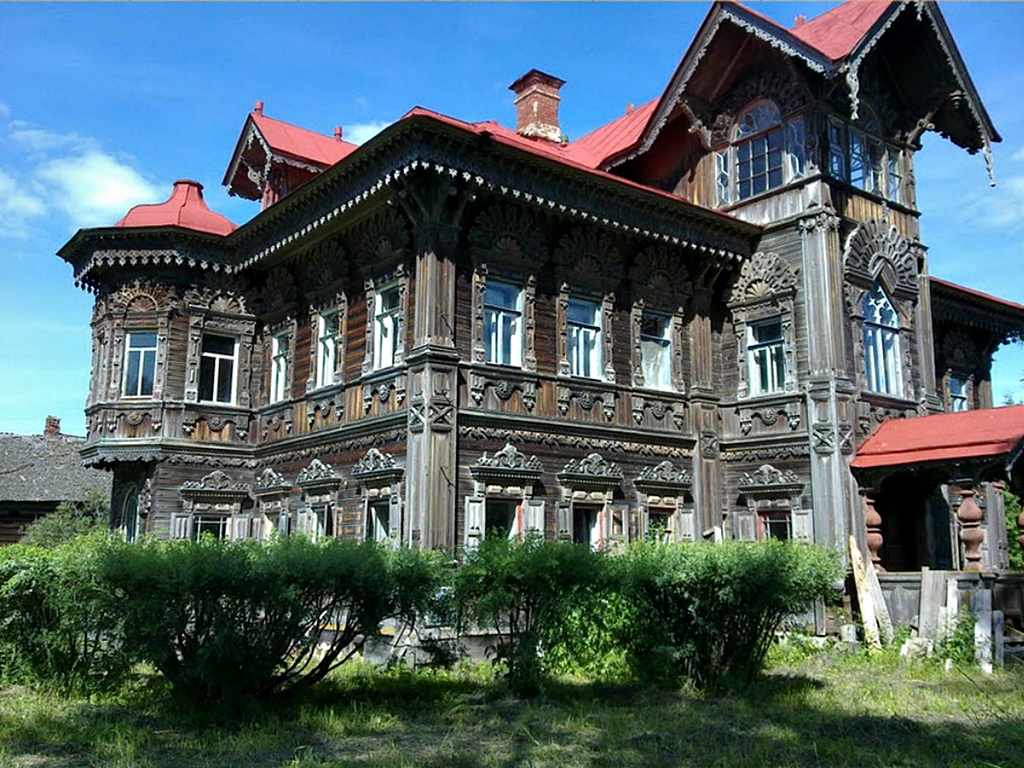 Самые красивые русские избы часть 2 Самые красивые русские избы часть 2