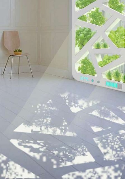 Plant Window - застекленный сад от Chao Chen, Qi Wang и Jiang Wu Plant Window - застекленный сад от Chao Chen, Qi Wang и Jiang Wu