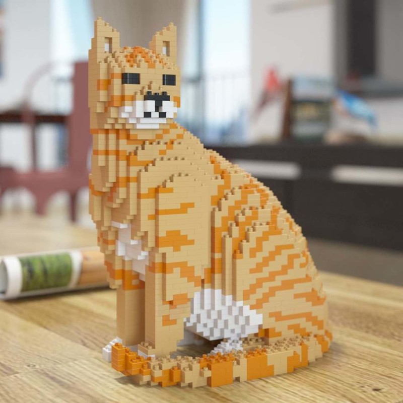 Кошки-Лего — для тех, кому живых кошек недостаточно дизайн, домашние животные, животные, конструкторы, кошки, креатив, лего