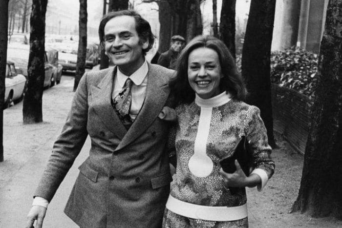 Жанна Моро и Пьер Карден | Фото: 24smi.org Жанна Моро и Пьер Карден | Фото: 24smi.org