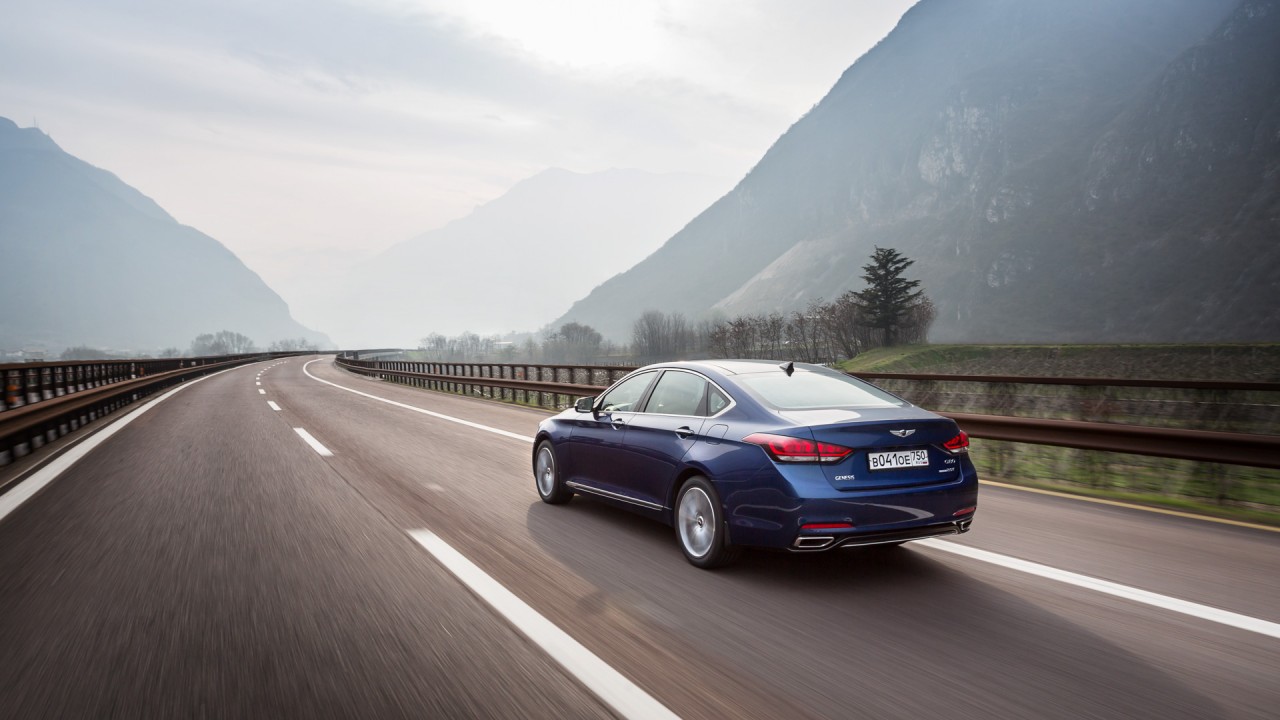Смог ли обновленный Genesis G80 догнать «немецкую тройку»? Спойлер: нет. Фото 2