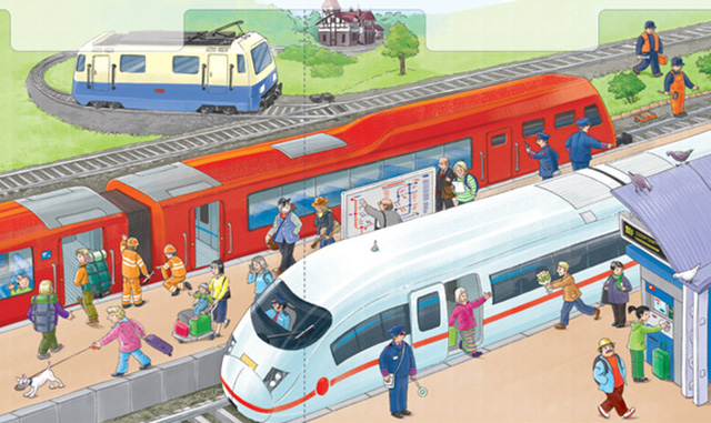 Смешной случай на вокзале