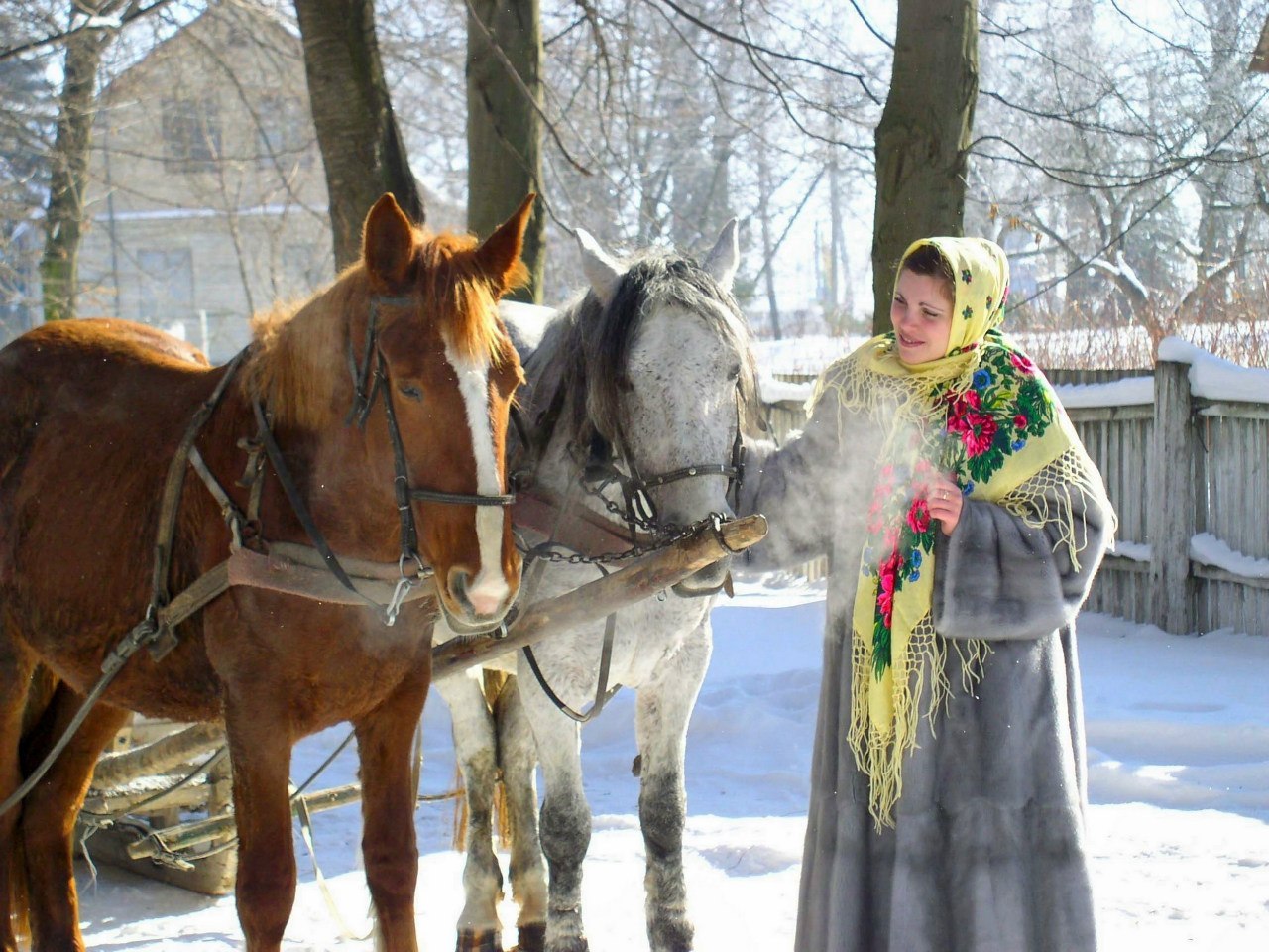 Чаровницы 4. Марина Девятова и Баян Микс Ой Снег Снежок