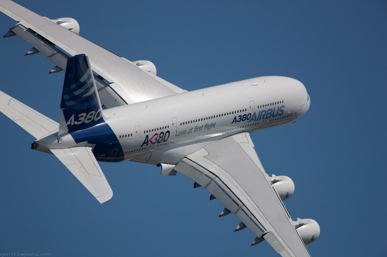 МАКС-2011 A380-861 MSN 004 МАКС-2011 A380-861 MSN 004