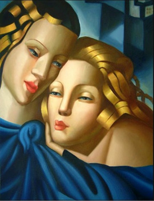 Девушки, 1946 год. Автор: Тамара де Лемпицка (Tamara de Lempicka). Девушки, 1946 год. Автор: Тамара де Лемпицка (Tamara de Lempicka).