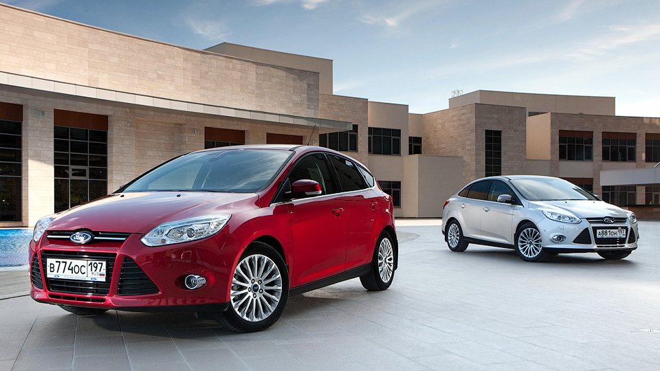 Ford Focus назван самой популярной иномаркой России