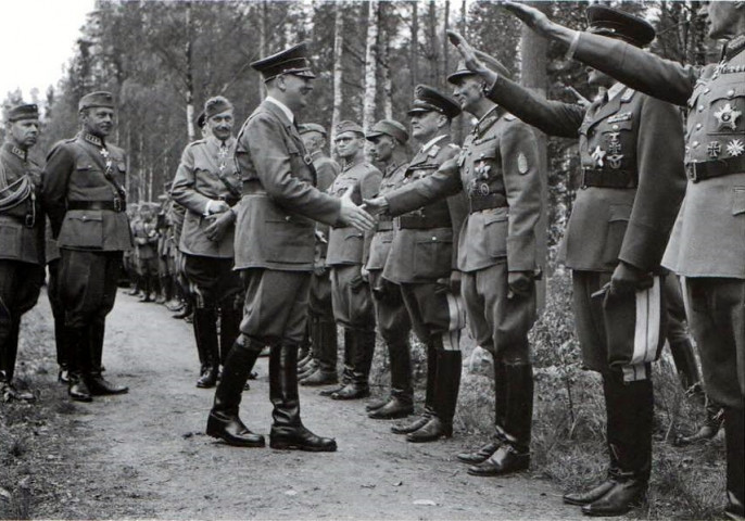 Гитлер и Маннергейм