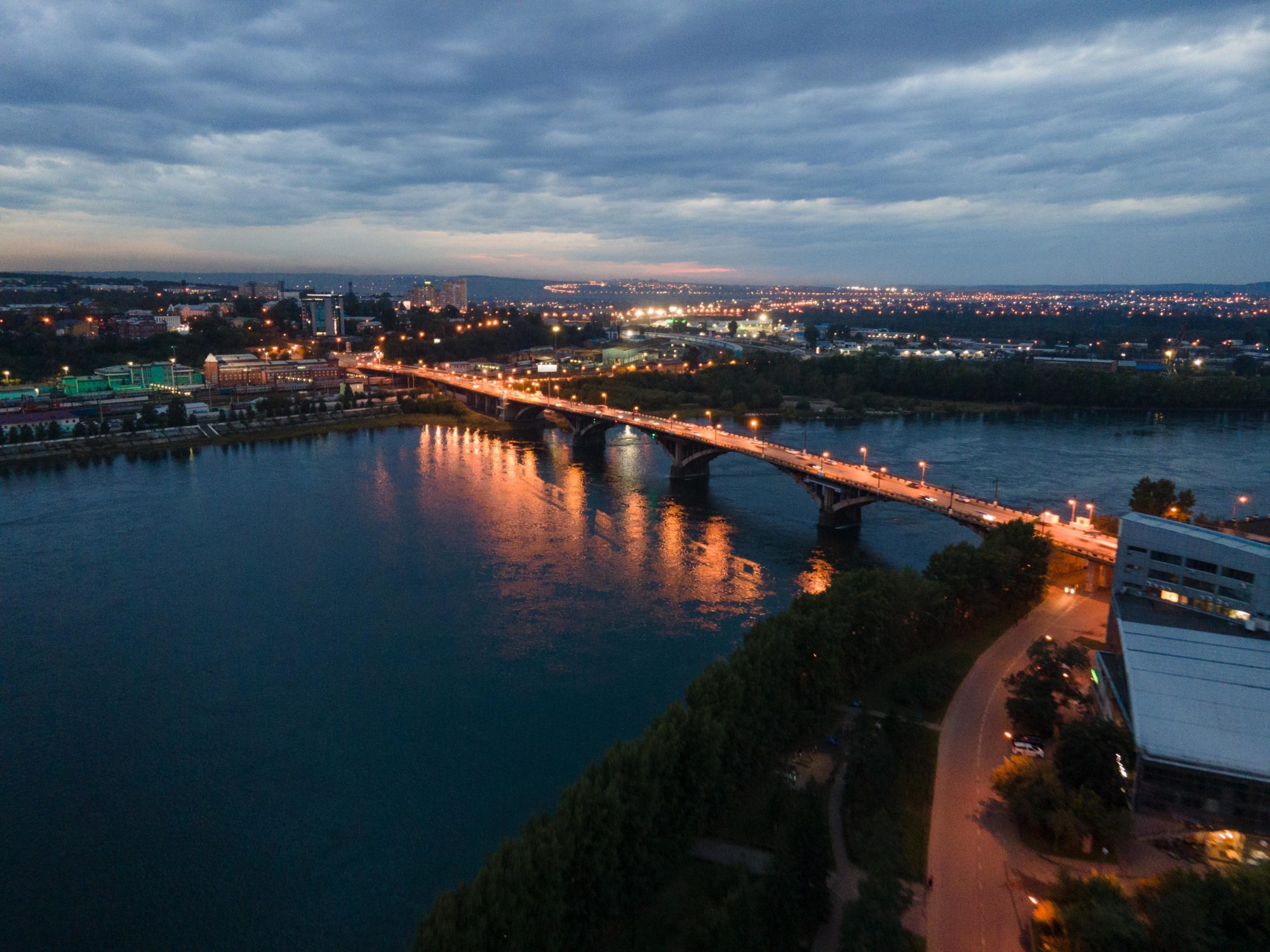 глазковский мост в иркутске