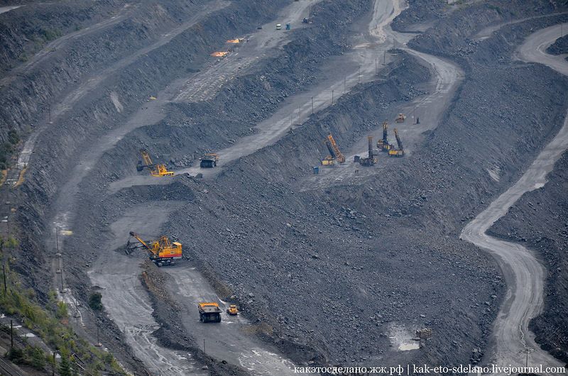 Добыча, металл, завод