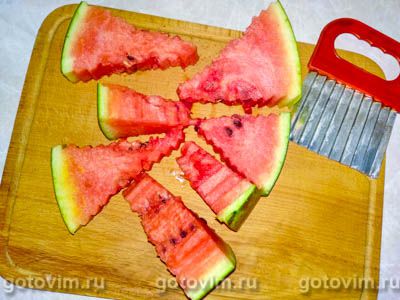 Фотографии рецепта Маринованные арбузы , 02 Маринованные арбузы , Шаг 02